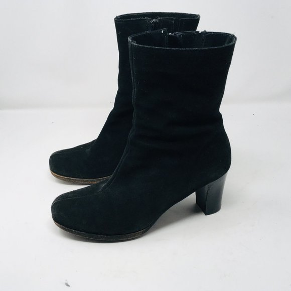 la canadienne boots 9 3" heel Black Suede - Picture 3 of 8